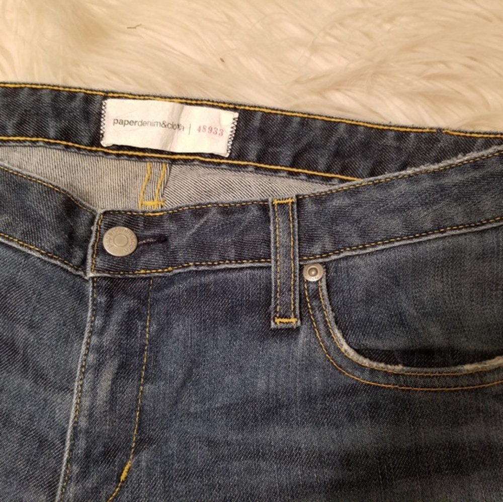 Paperdenim&cloth Blue Fusion Japanese Denim‎ Jeans Made in USA 29